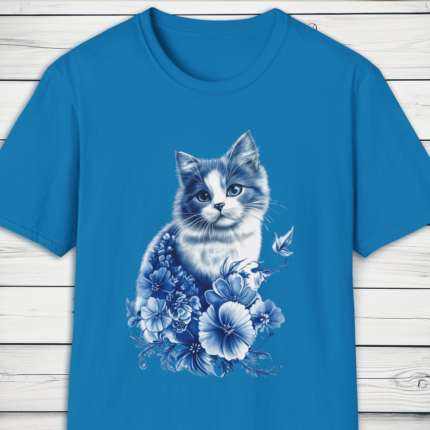 Chinoiserie Kitten Art T-Shirt