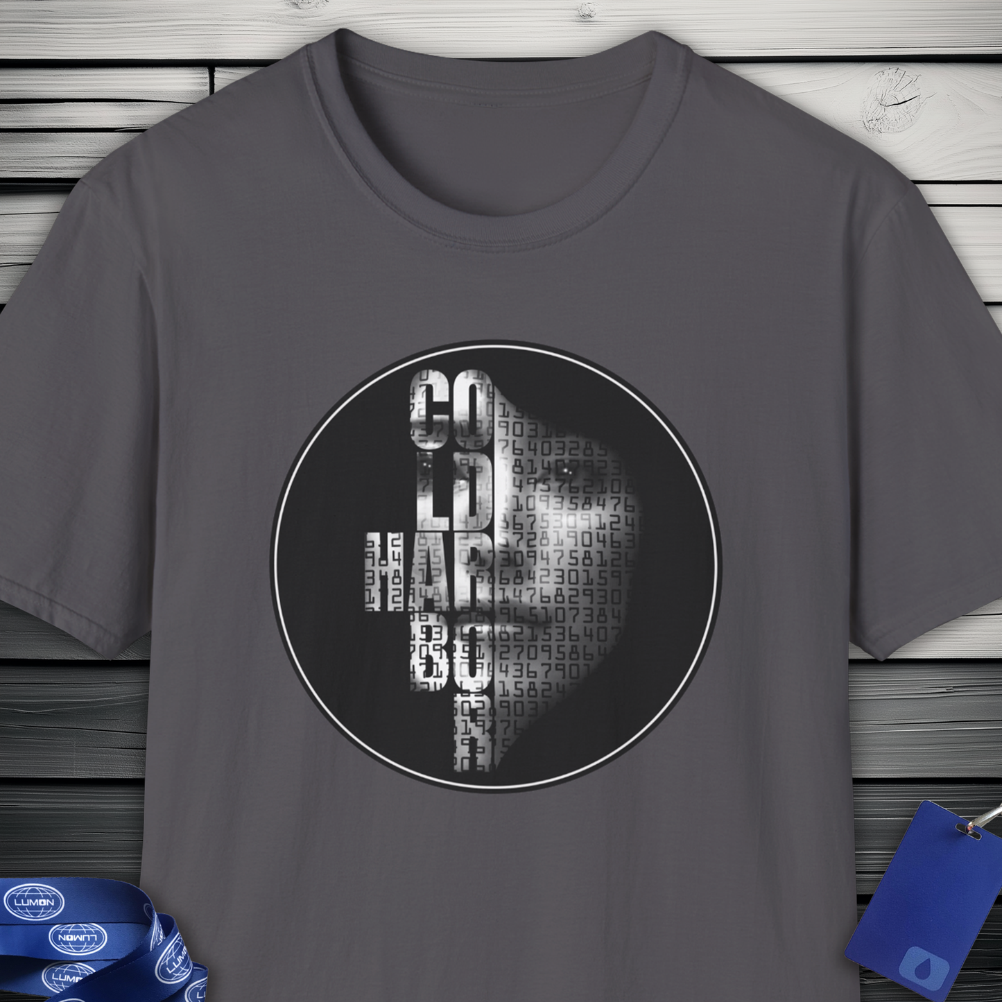 Severance Inspired Cryptic Data Design T-Shirt Cold Harbour