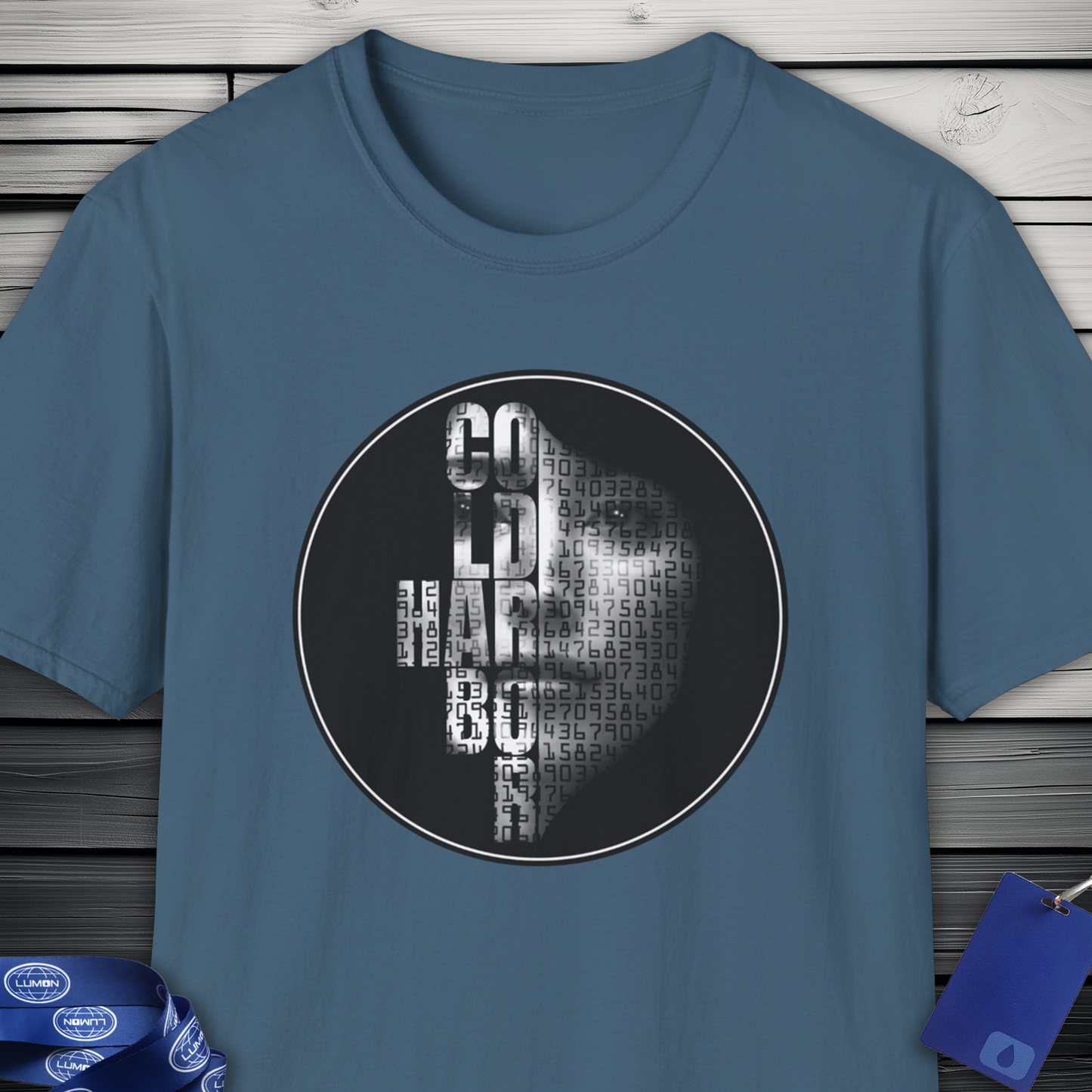 Severance Inspired Cryptic Data Design T-Shirt Cold Harbour