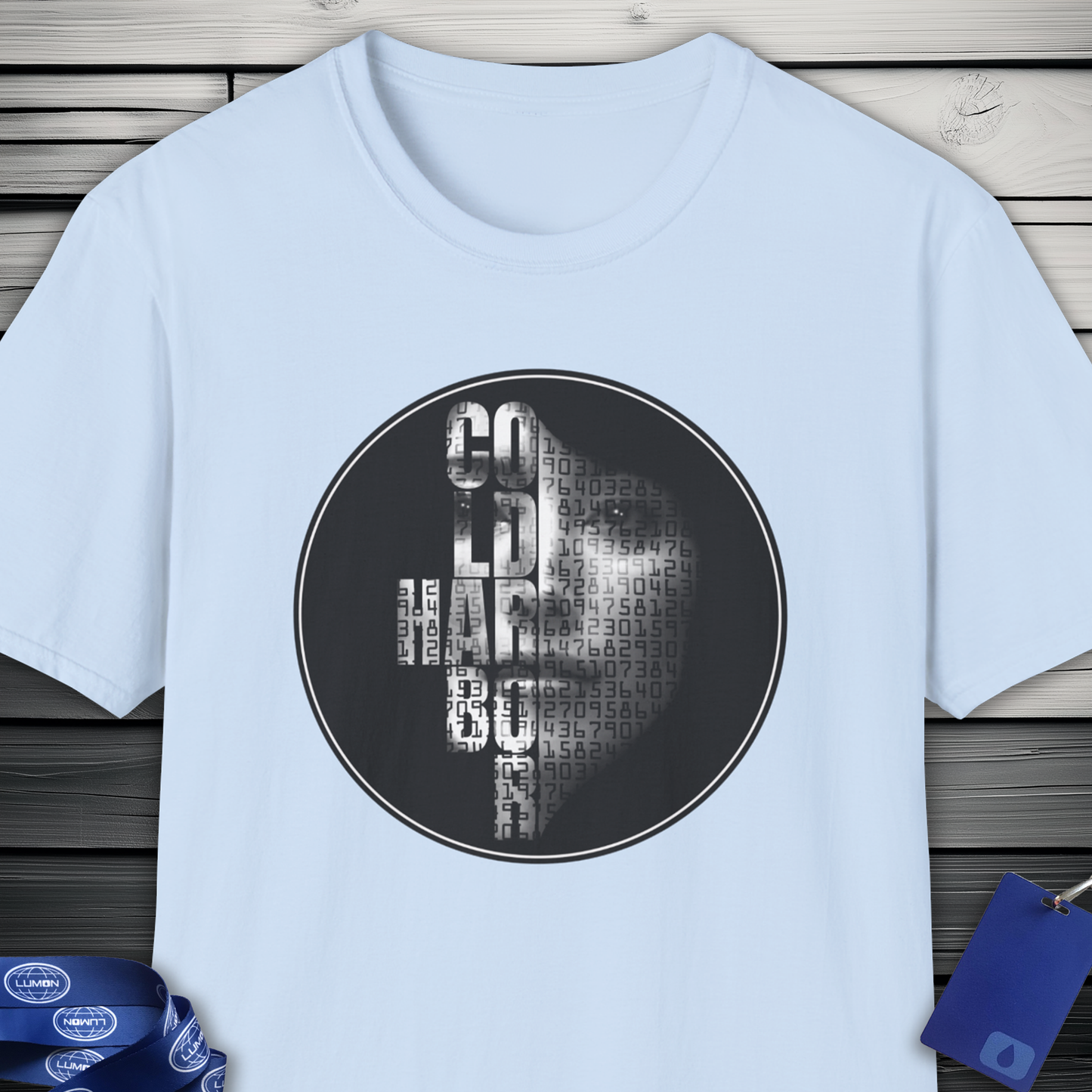 Severance Inspired Cryptic Data Design T-Shirt Cold Harbour