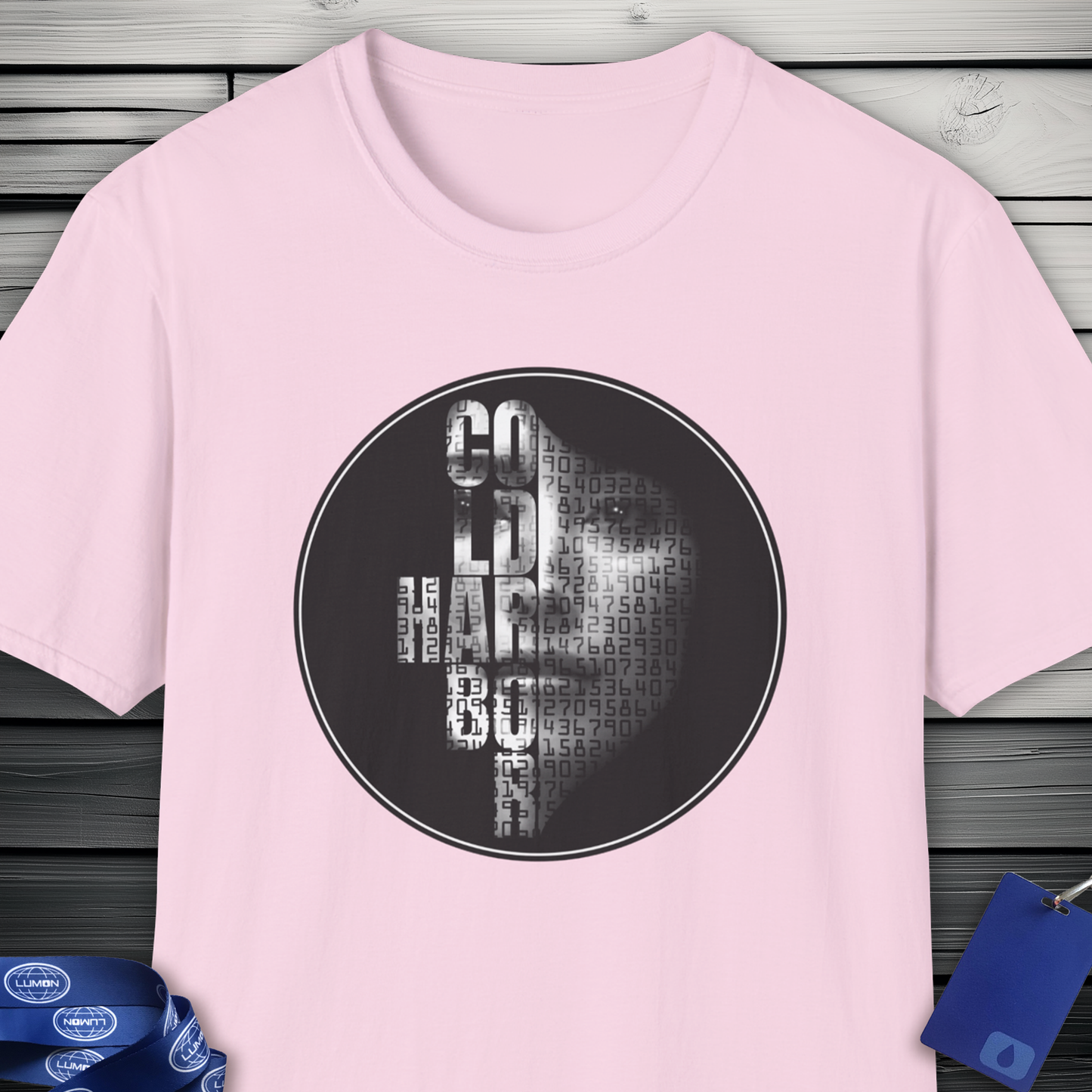Severance Inspired Cryptic Data Design T-Shirt Cold Harbour