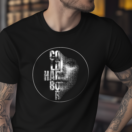 Severance Inspired Cryptic Data Design T-Shirt Cold Harbour