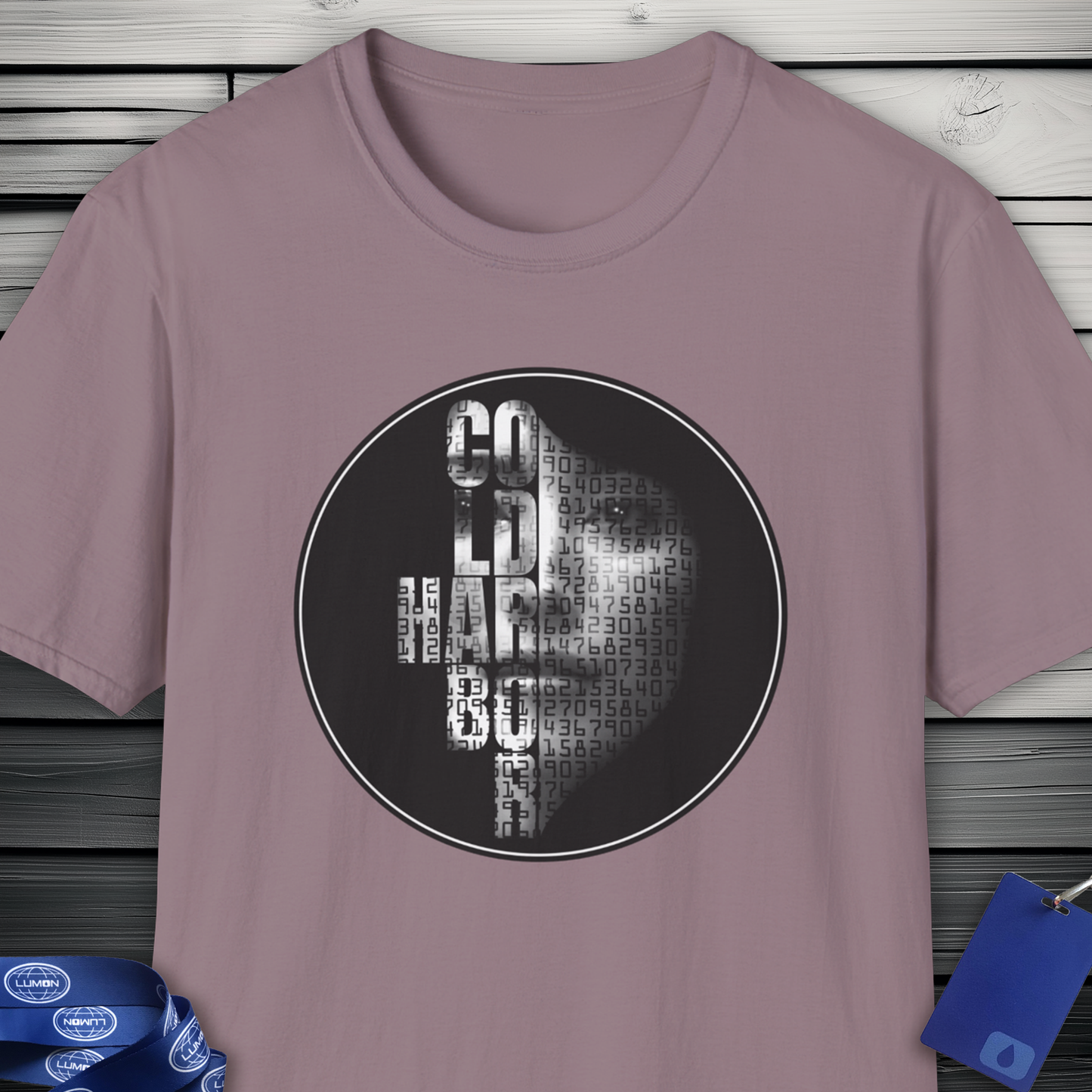 Severance Inspired Cryptic Data Design T-Shirt Cold Harbour