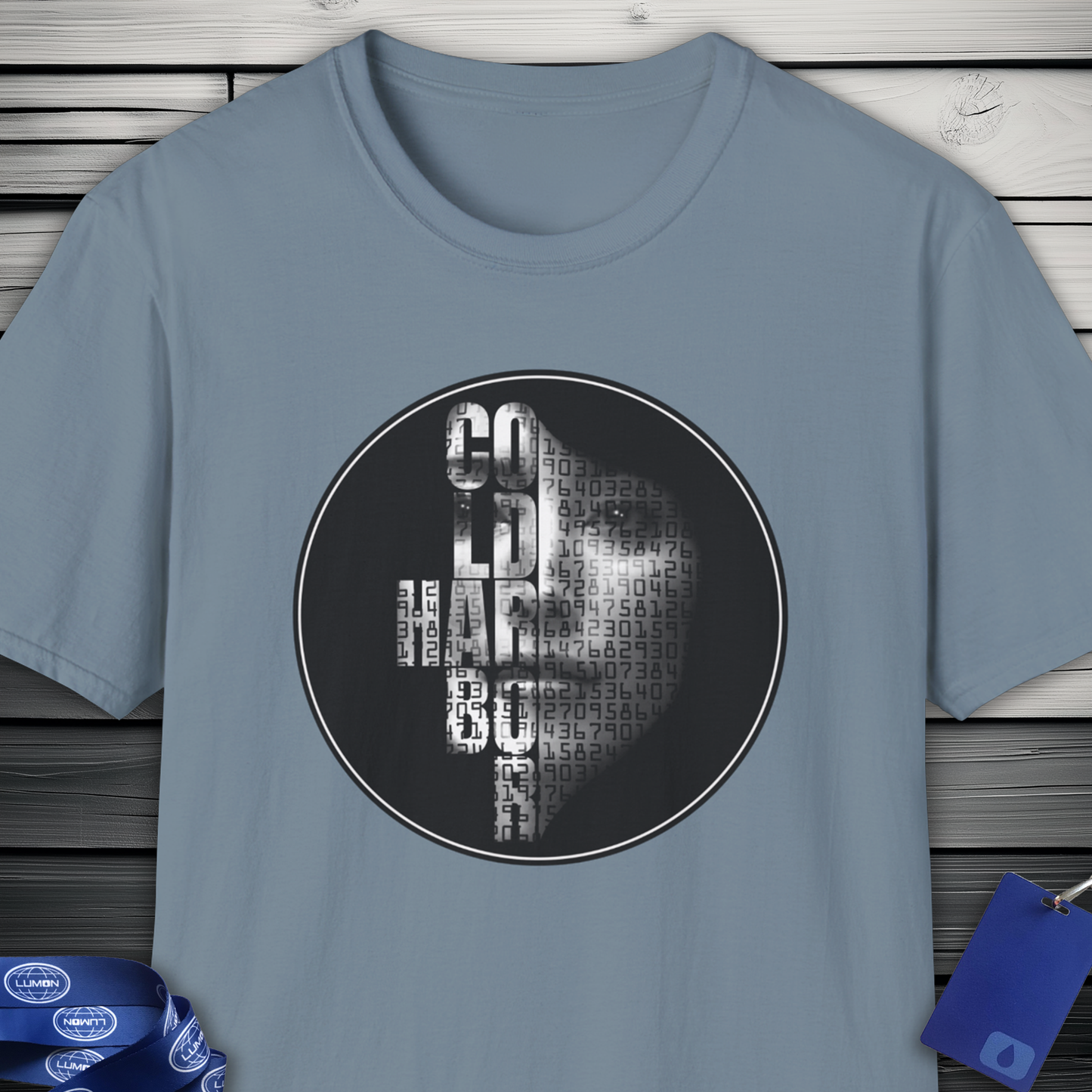 Severance Inspired Cryptic Data Design T-Shirt Cold Harbour