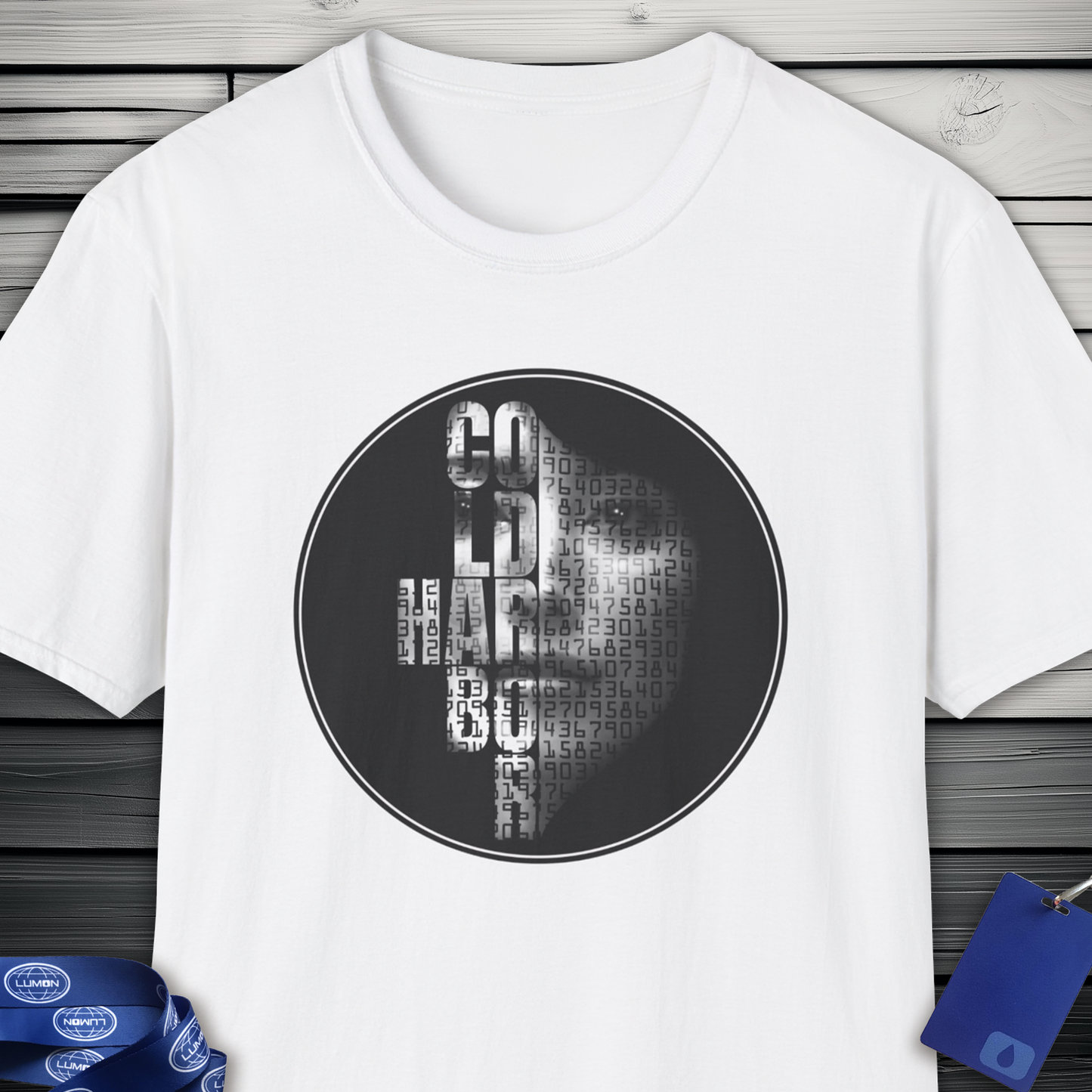 Severance Inspired Cryptic Data Design T-Shirt Cold Harbour