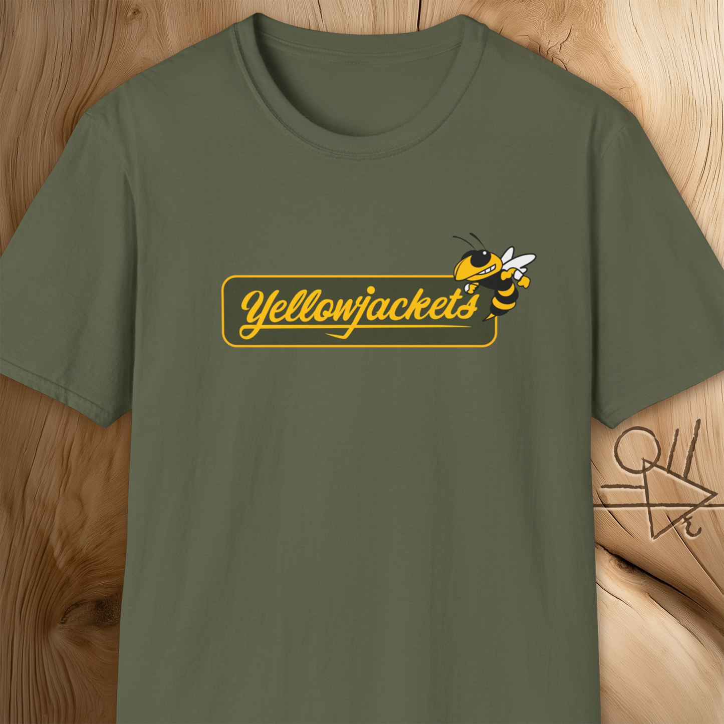 Yellowjackets T-Shirt – Vintage High School Team Graphic