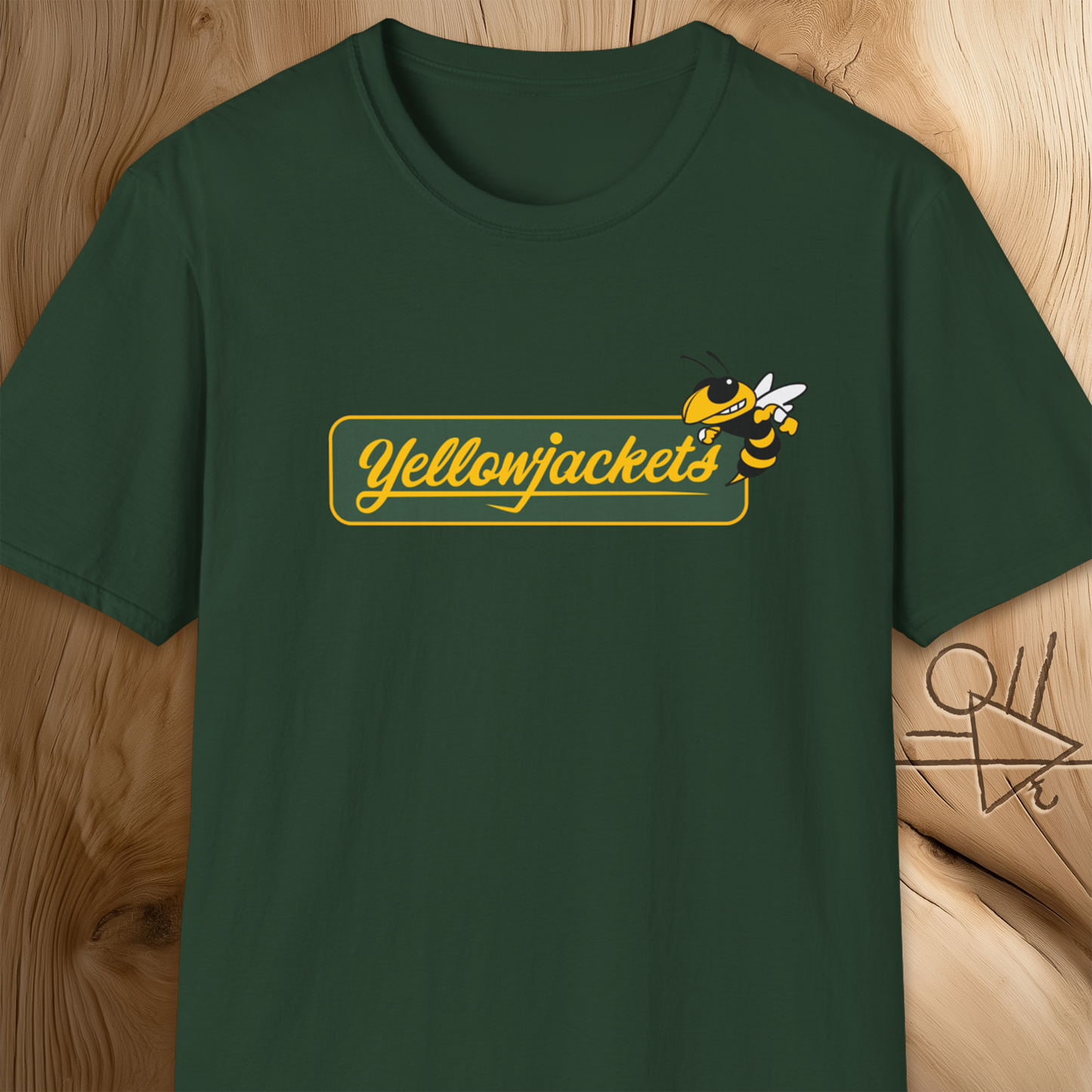 Yellowjackets T-Shirt – Vintage High School Team Graphic