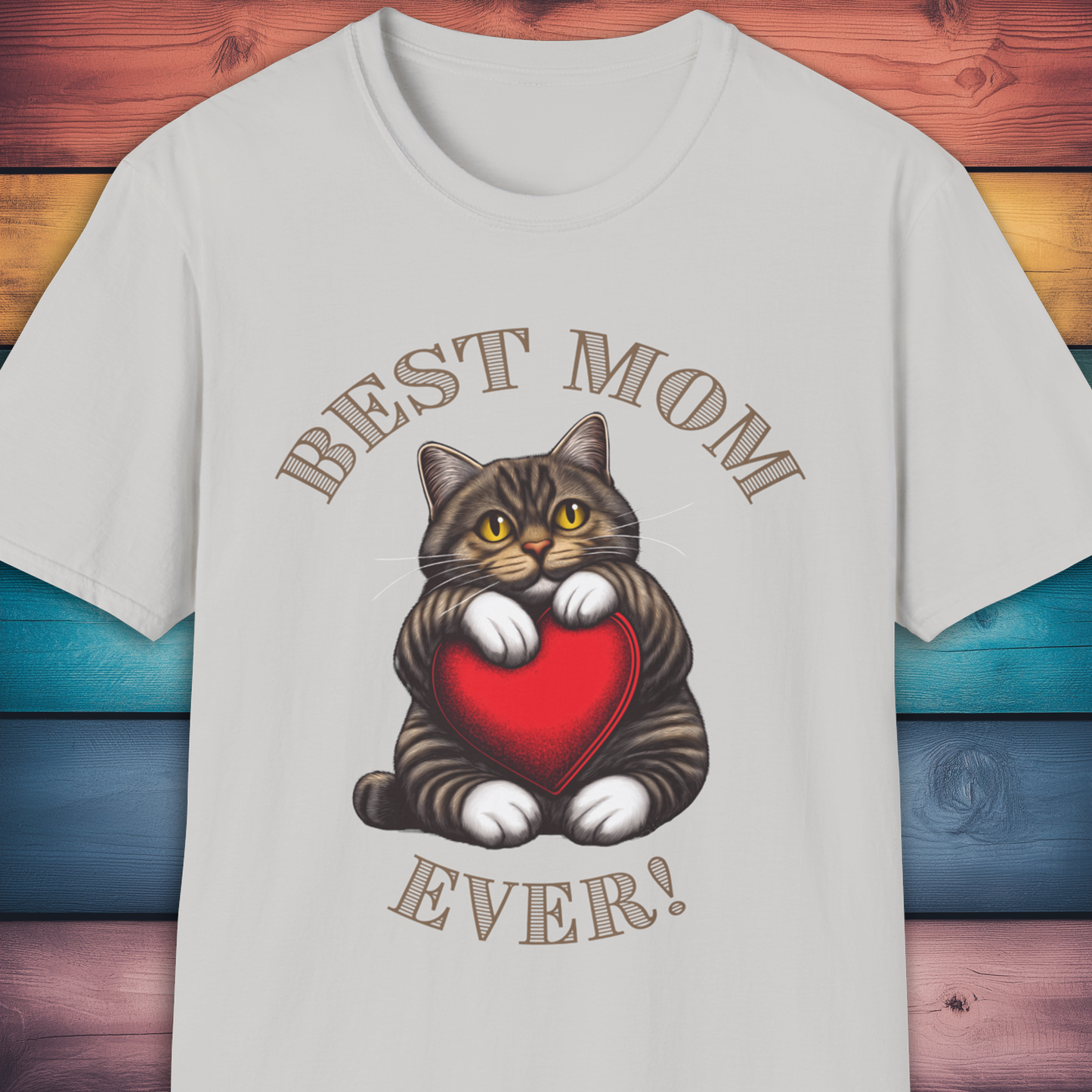 Best Mom Ever Cat T-Shirt