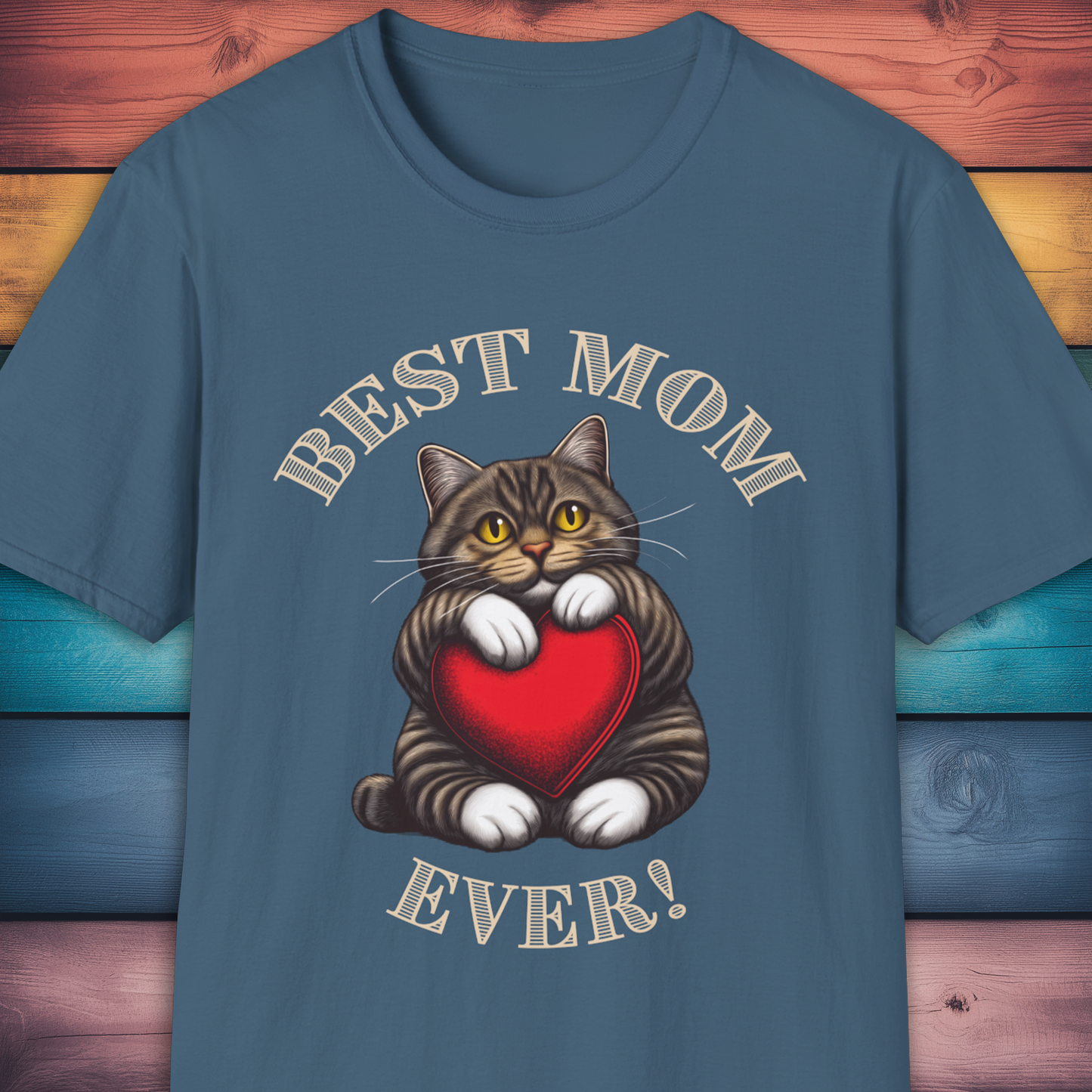 Best Mom Ever Cat T-Shirt