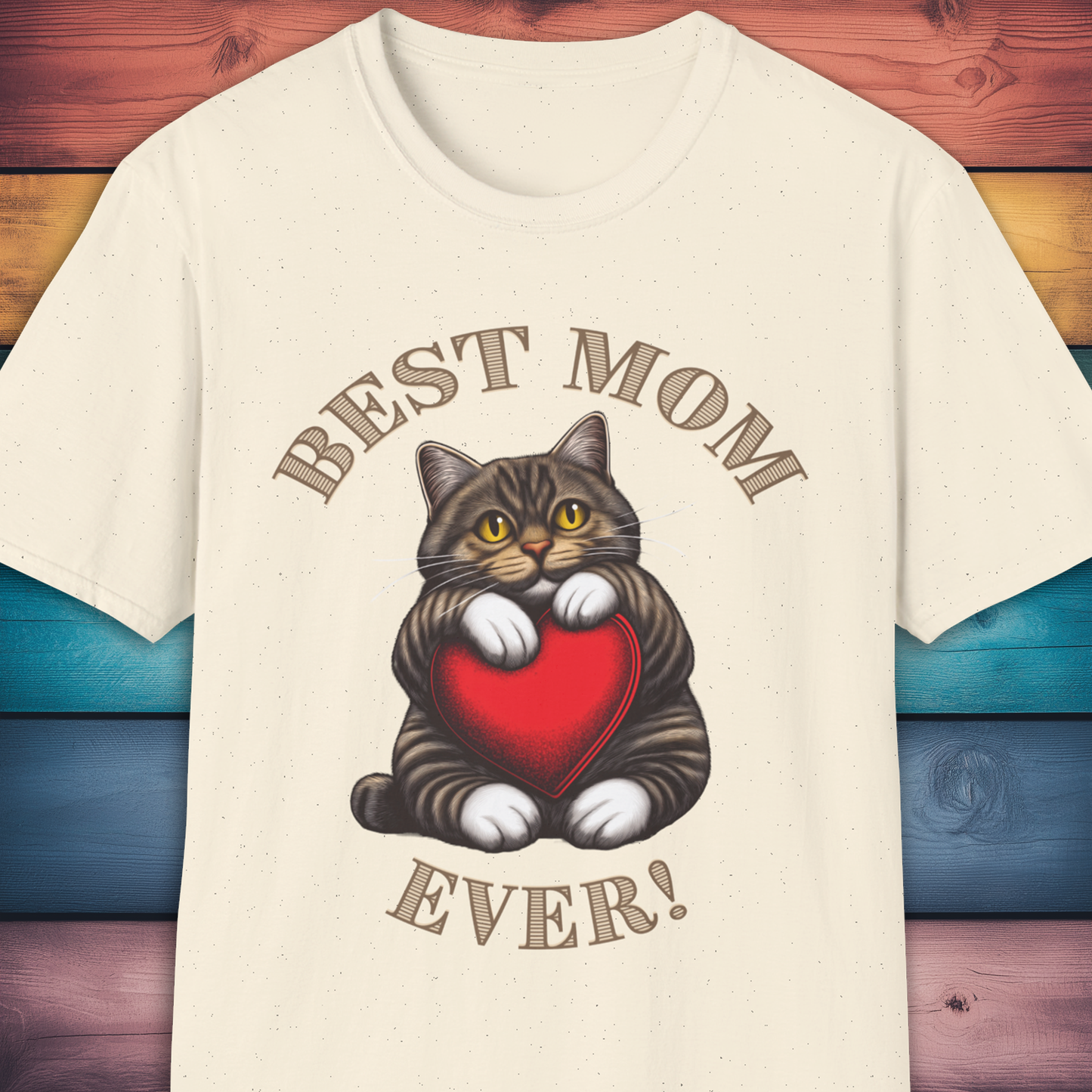 Best Mom Ever Cat T-Shirt