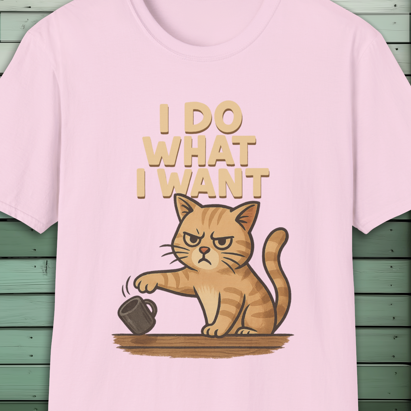I Do What I Want Cat T-Shirt – F Cat Attitude