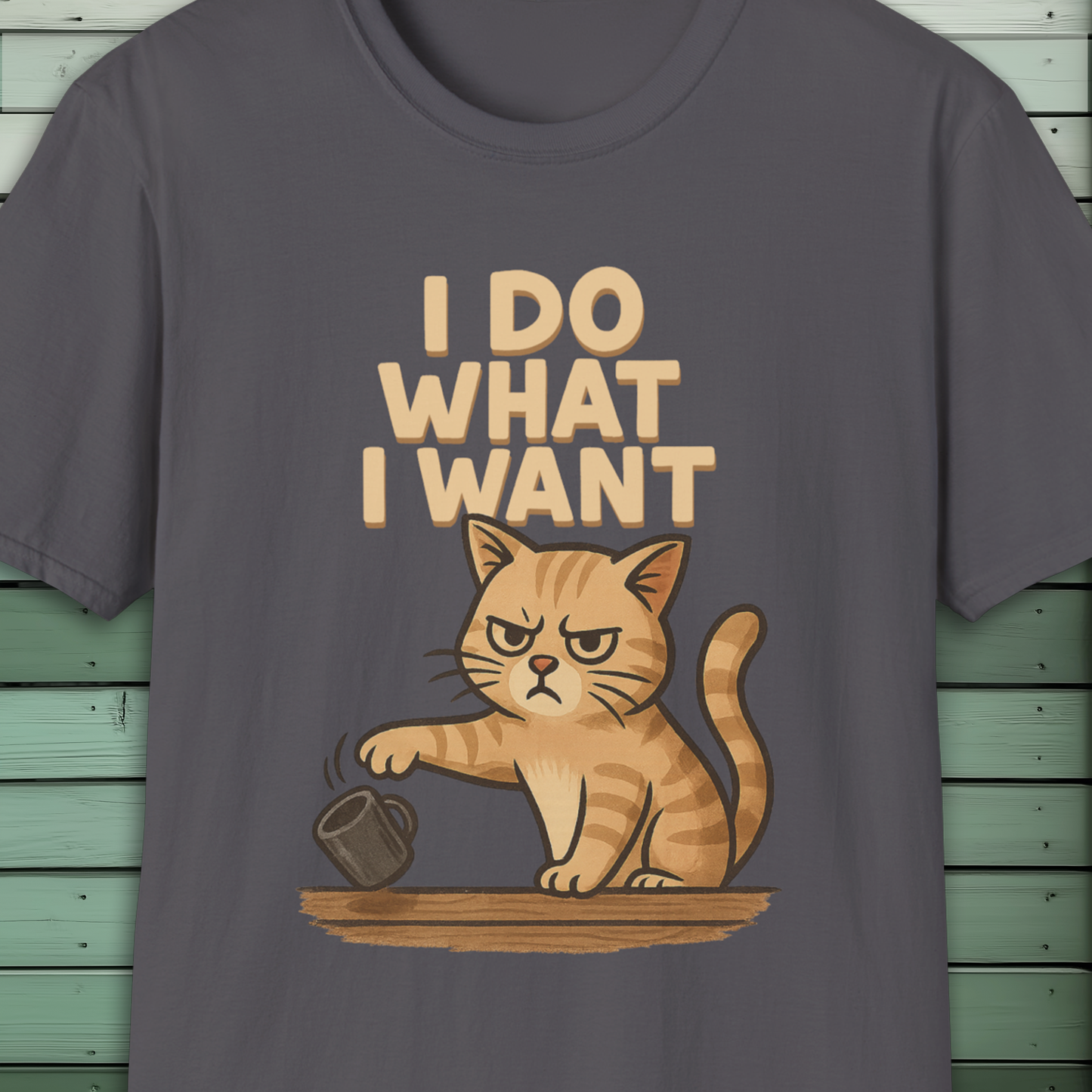 I Do What I Want Cat T-Shirt – F Cat Attitude