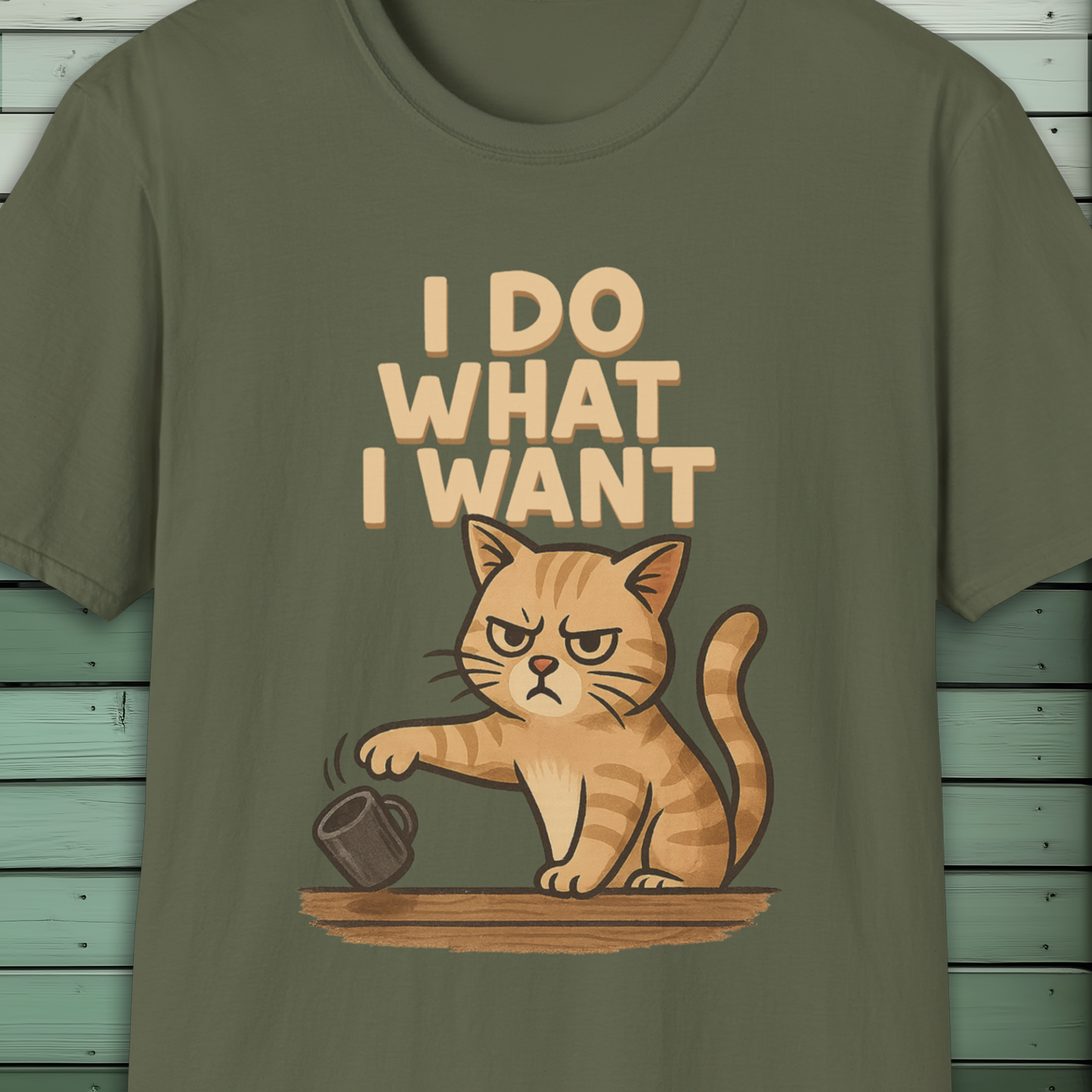I Do What I Want Cat T-Shirt – F Cat Attitude
