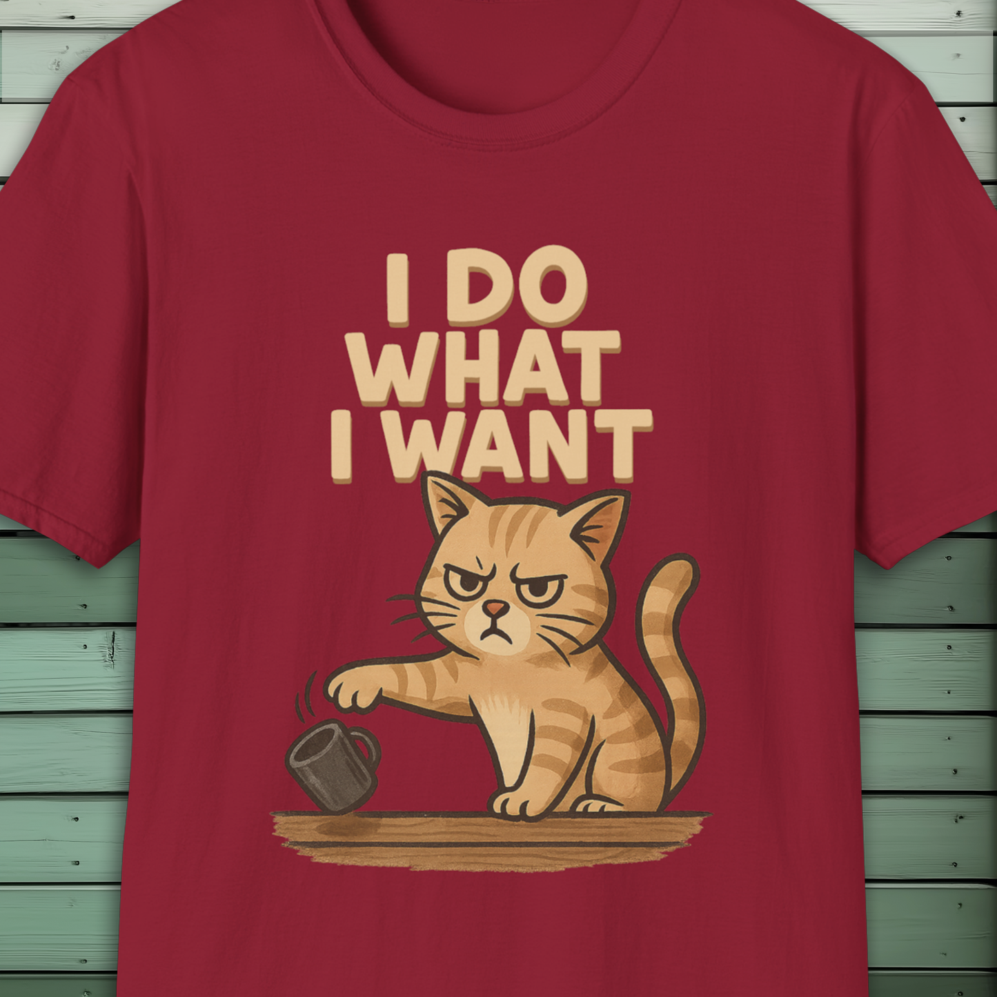 I Do What I Want Cat T-Shirt – F Cat Attitude