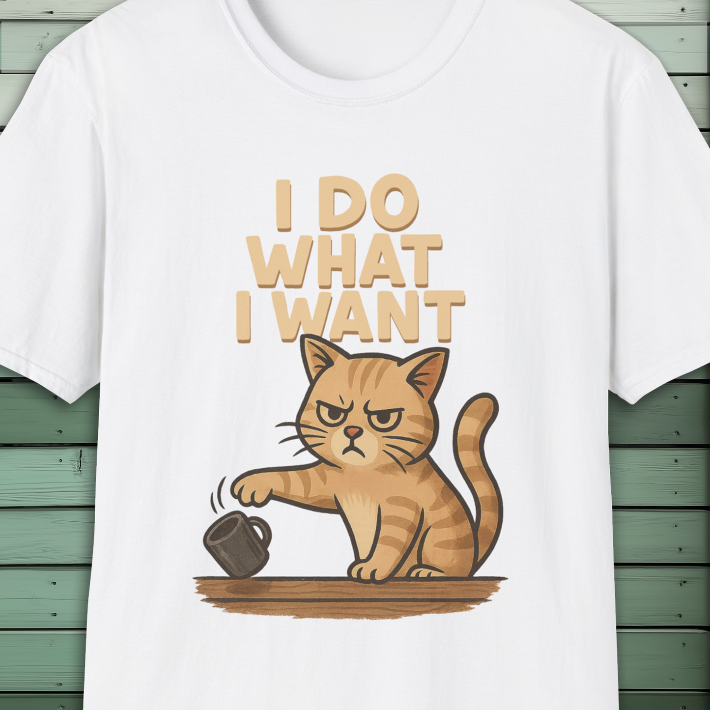 I Do What I Want Cat T-Shirt – F Cat Attitude