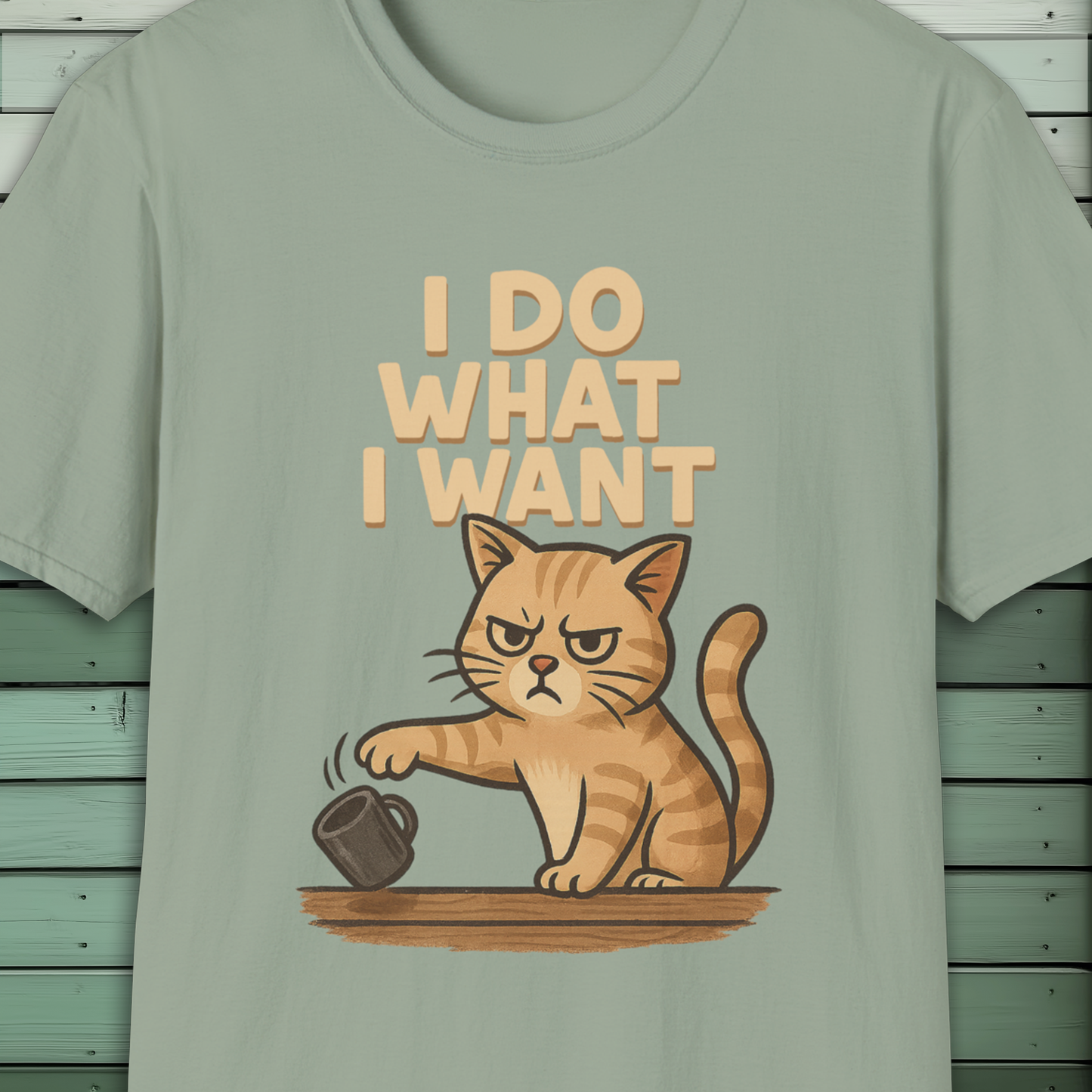 I Do What I Want Cat T-Shirt – F Cat Attitude