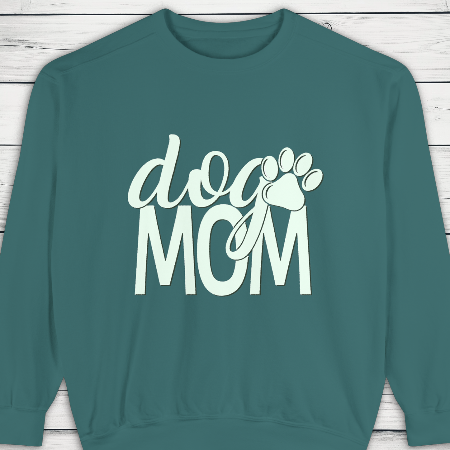 Comfort Colors® 1566 “Dog Mom” Sweatshirt