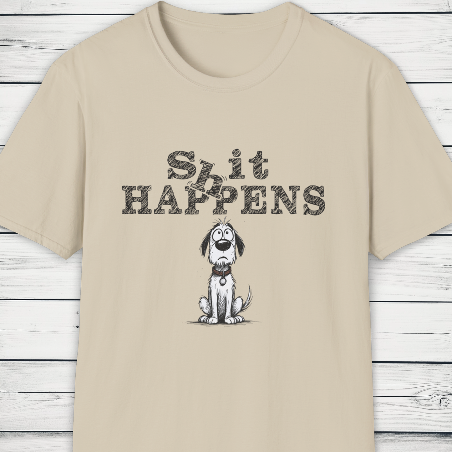 Sh*t Happens Dog T-Shirt