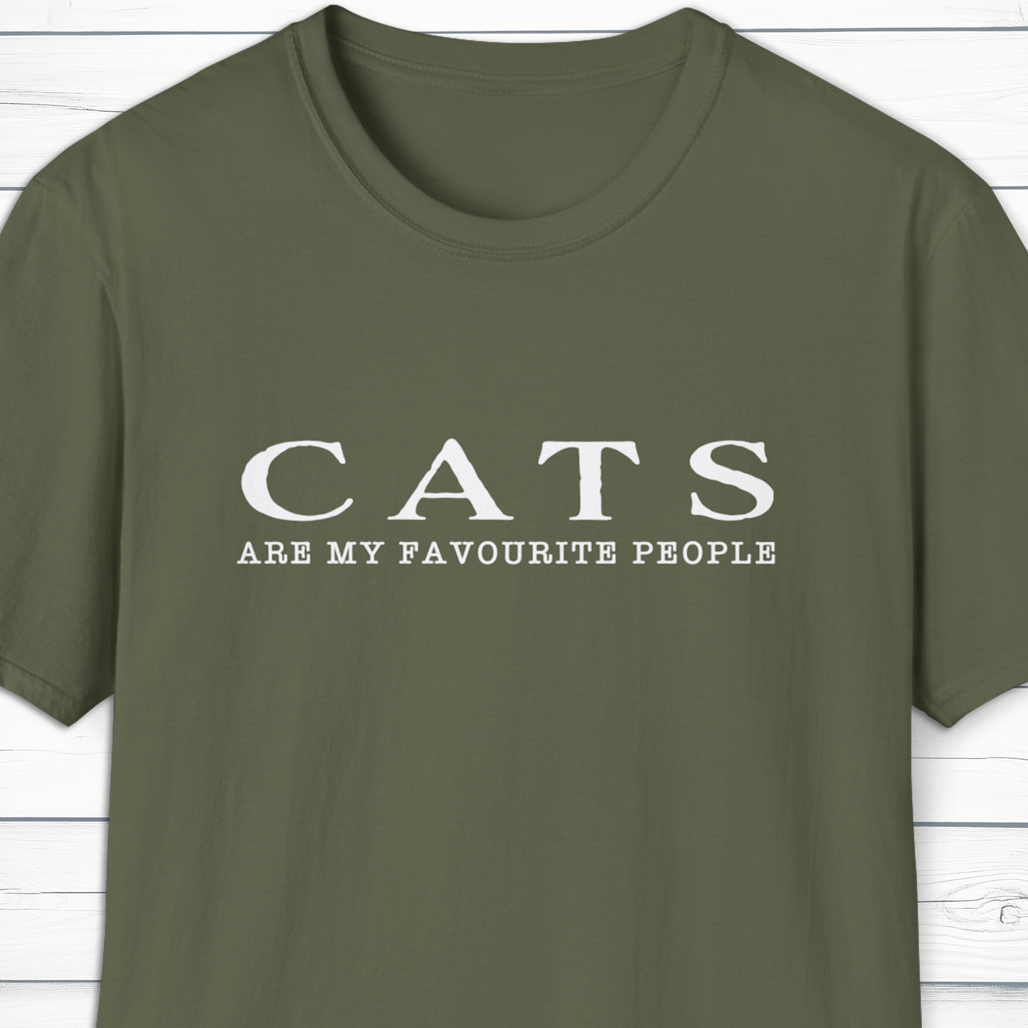 Cats Are My Favourite People T-Shirt