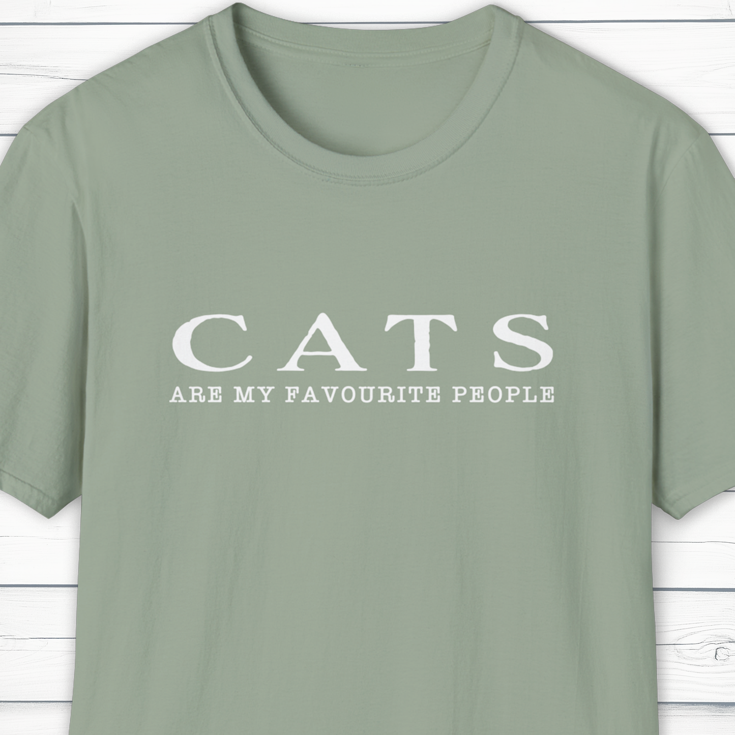 Cats Are My Favourite People T-Shirt