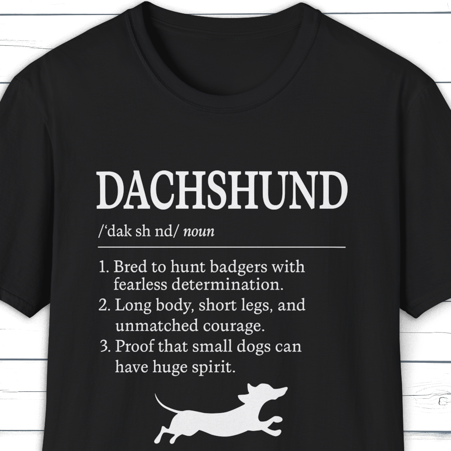 Dachshund Definition T-Shirt Dictionary Dogs Collection