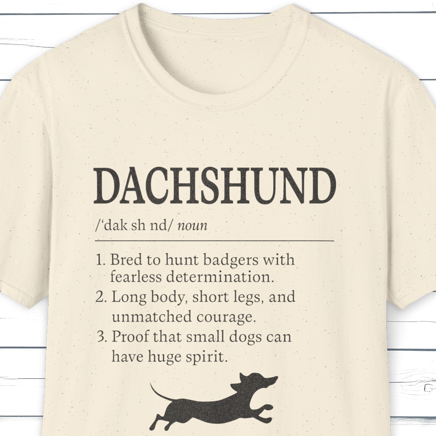 Dachshund Definition T-Shirt Dictionary Dogs Collection