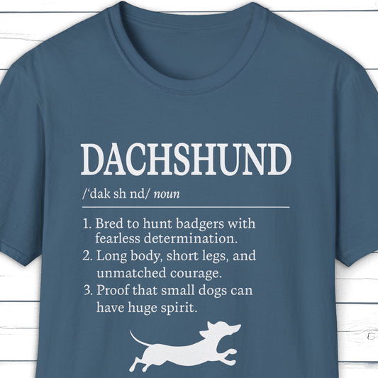 Dachshund Definition T-Shirt Dictionary Dogs Collection