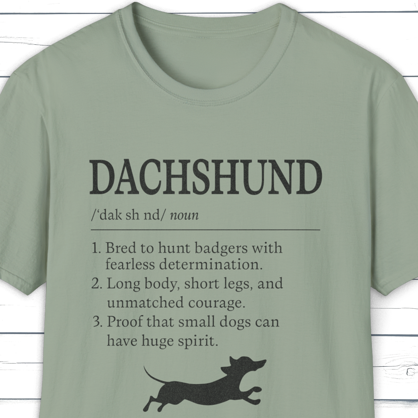 Dachshund Definition T-Shirt Dictionary Dogs Collection