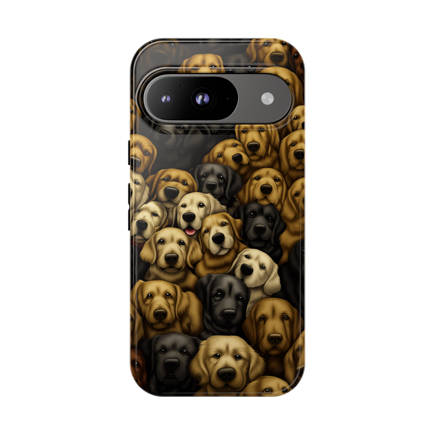 Retriever Pack Phone Case - Golden & Labrador Dog Lover Gift