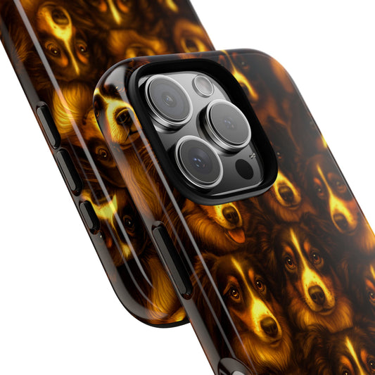 Australian Shepherd Dog Portrait Phone Case - Dog Lover Gift