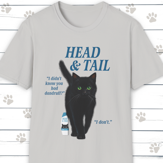 Head & Tail Cat Parody T-Shirt