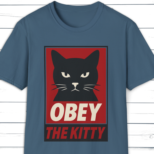 OBEY The Kitty Parody T-Shirt