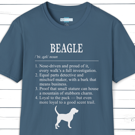Beagle Definition T-Shirt Dictionary Dogs Collection