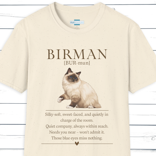 Birman Definition T-Shirt – Cat Chronicles