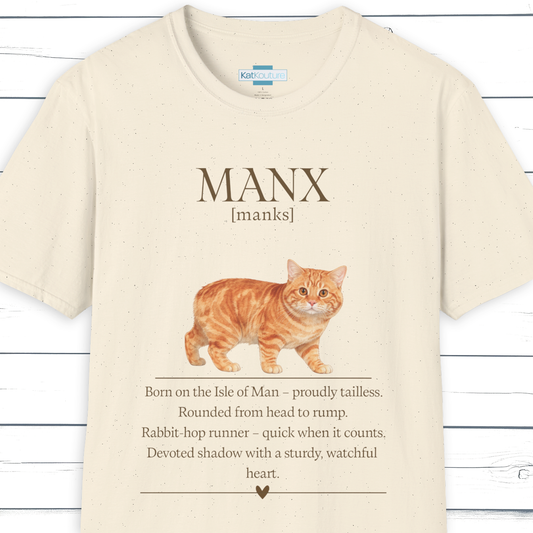 Manx Definition T-Shirt – Cat Chronicles