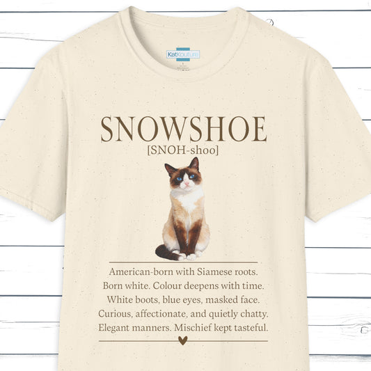Snowshoe Definition T-Shirt – Cat Chronicles