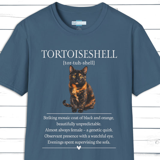 Tortoiseshell Cat Definition T-Shirt – Cat Chronicles