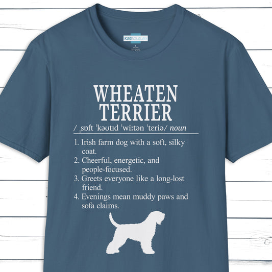Soft-Coated Wheaten Terrier Definition T-Shirt Dictionary Dogs Collection