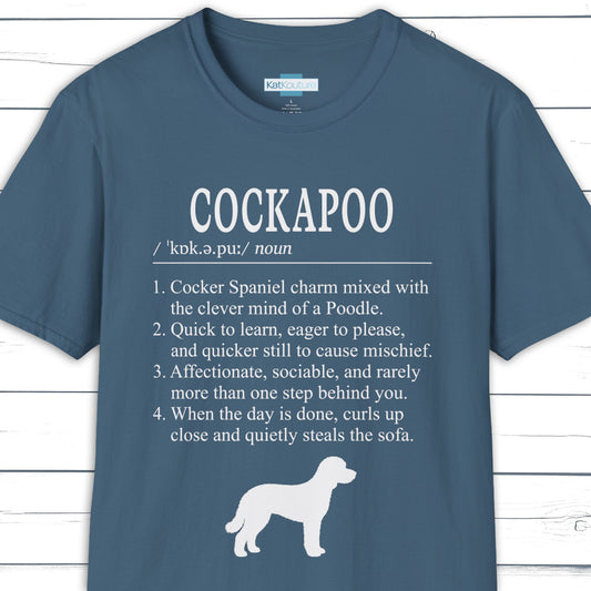 Cockapoo Definition T-Shirt Dictionary Dogs Collection