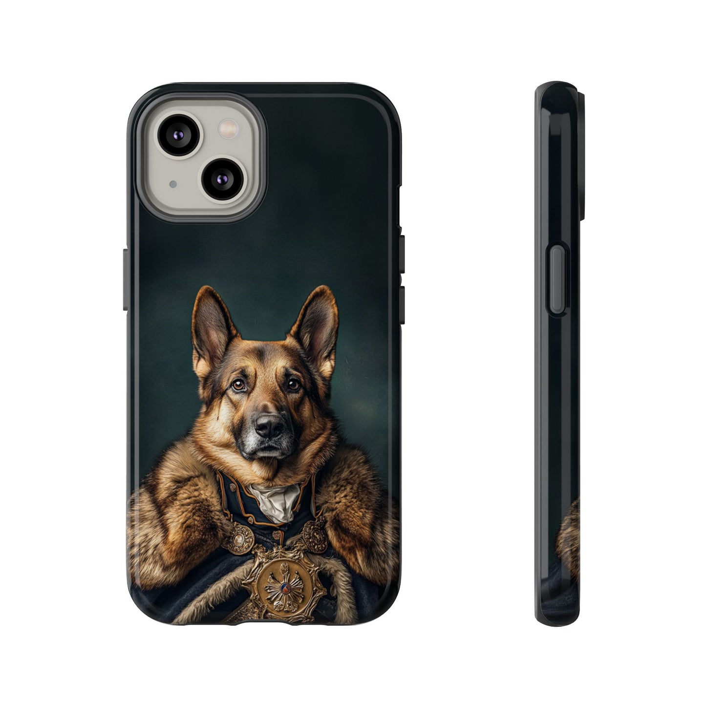 Custom Royal Dog Portrait Phone Case