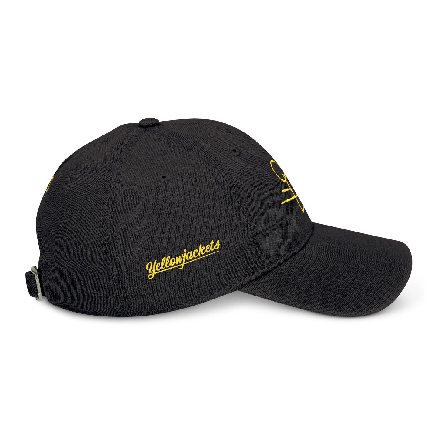 Embroidered (Four Sides)Yellowjackets Symbol Dad Hat – Cult TV Inspired Baseball Cap