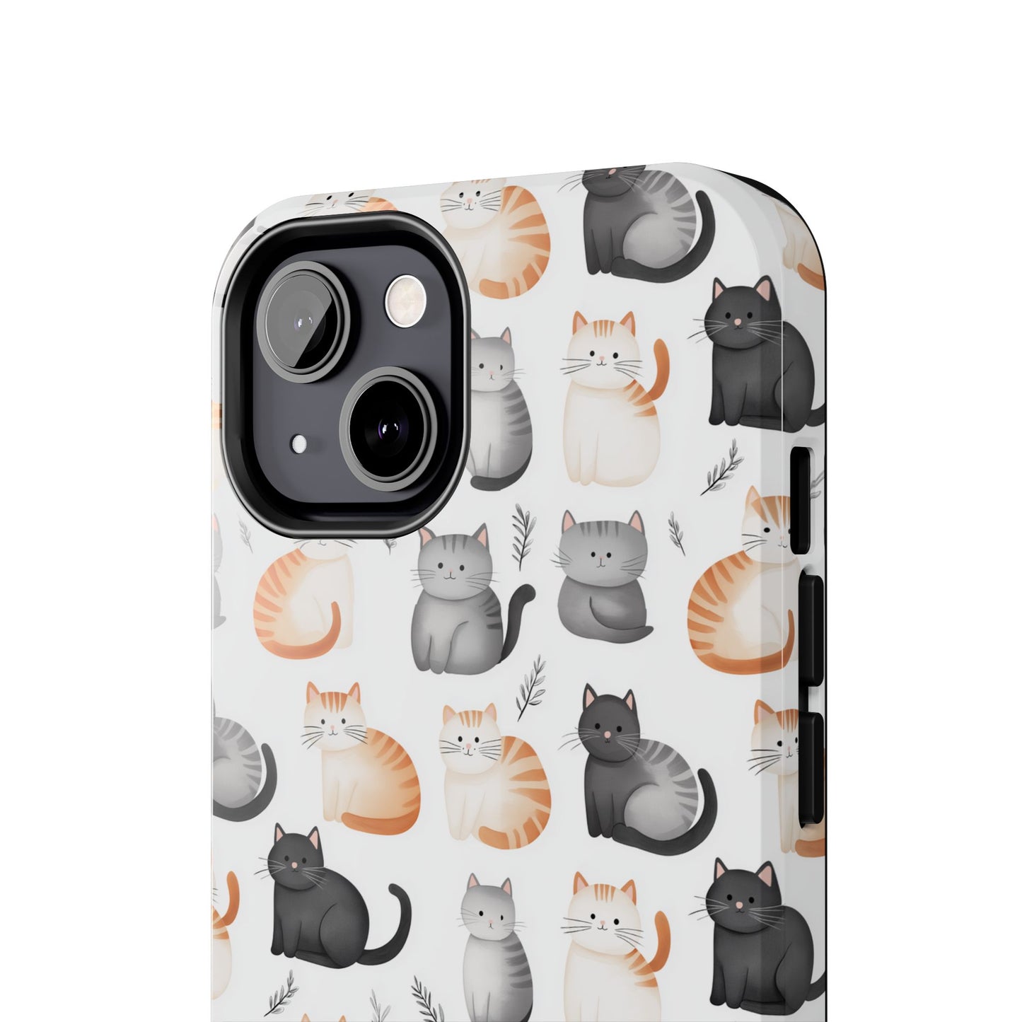 Purrfectly Cute Cat Pattern Case