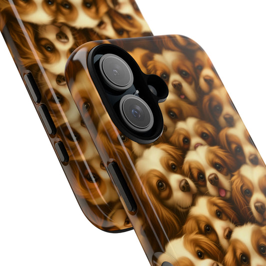 Cavalier King Charles Spaniel Phone Case – Elegant Dog Illustration