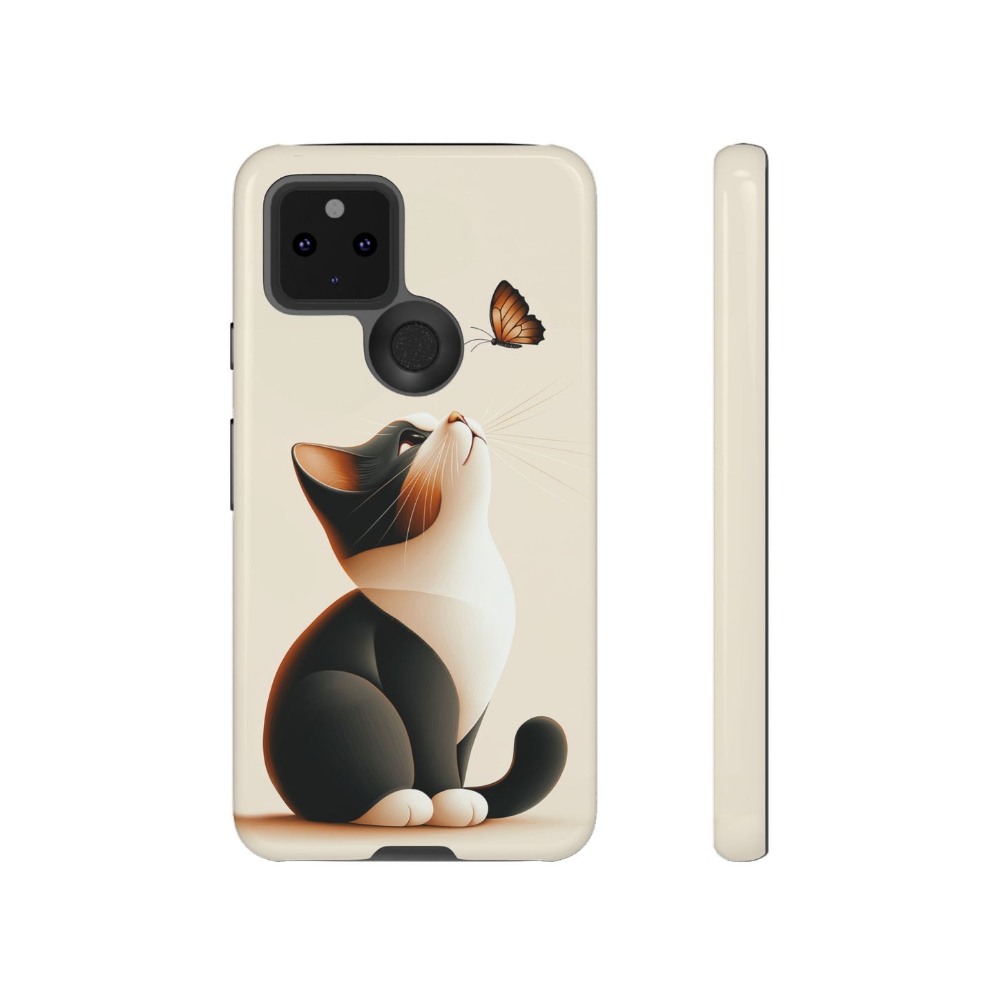 Cat and Butterfly Design