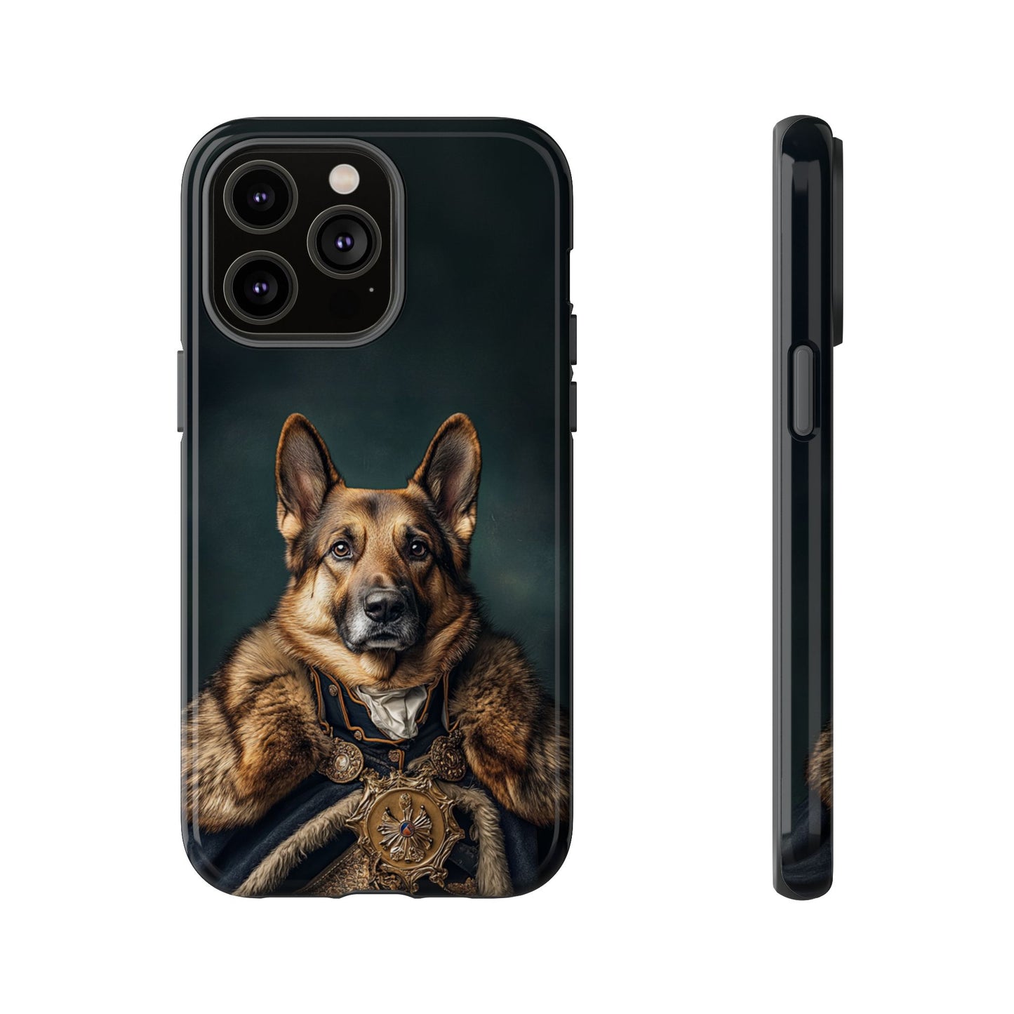 Custom Royal Dog Portrait Phone Case