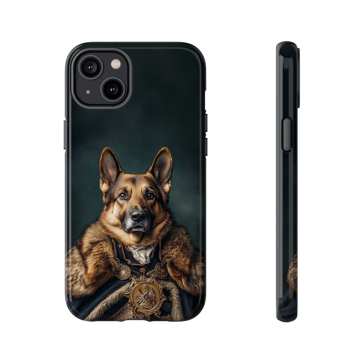 Custom Royal Dog Portrait Phone Case