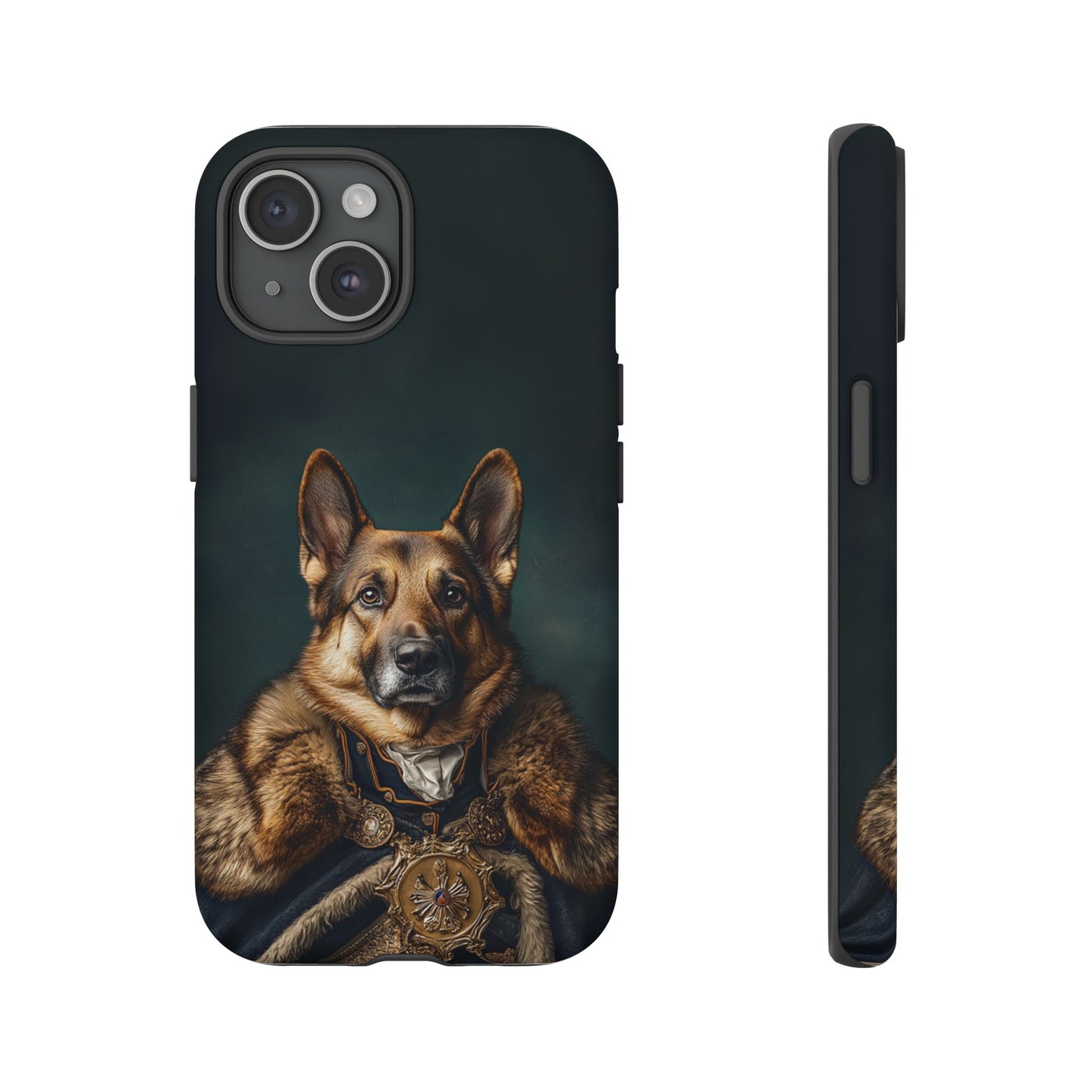 Custom Royal Dog Portrait Phone Case