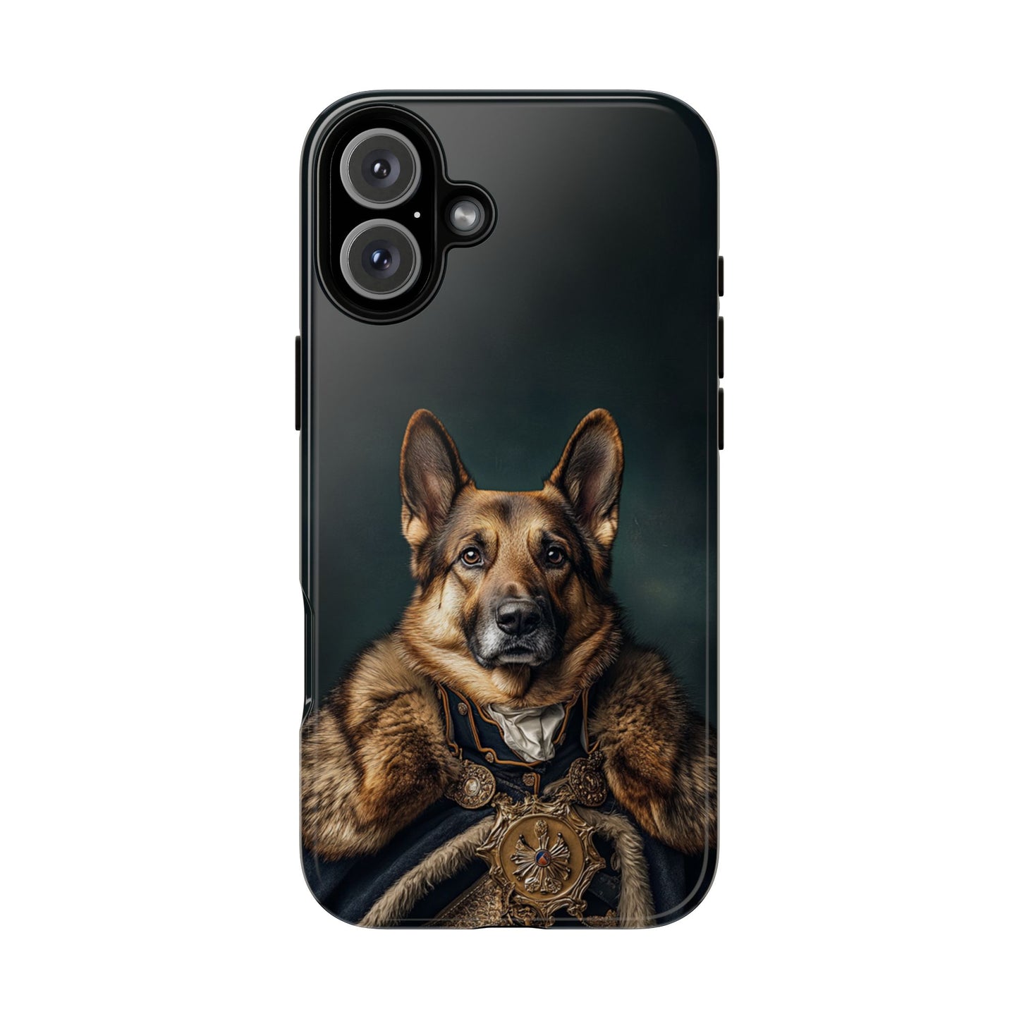 Custom Royal Dog Portrait Phone Case
