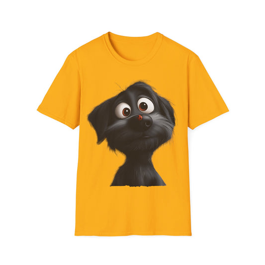 Black Dog and Ladybug T-Shirt