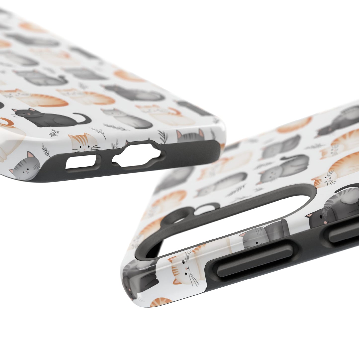 Purrfectly Cute Cat Pattern Case